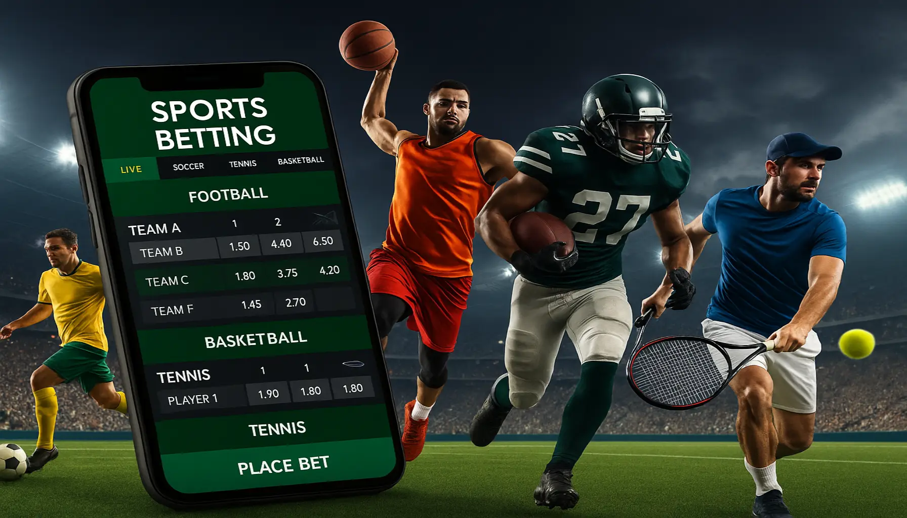 Apostas esportivas no cassino online FB85